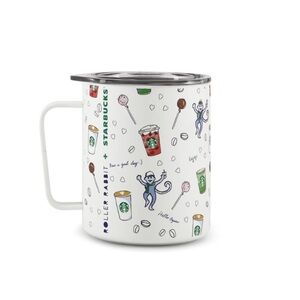 NWT Starbucks x Roller Rabbit Coffeehouse Bonanza
Stainless Steel Camp Mug
